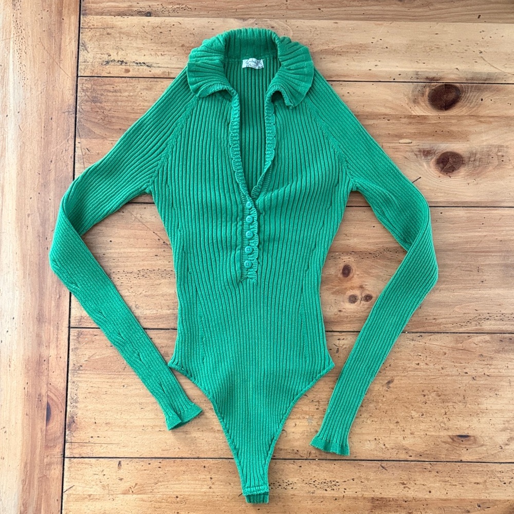 Free People Long Sleeve bodysuit XS - Picture 4 of 15